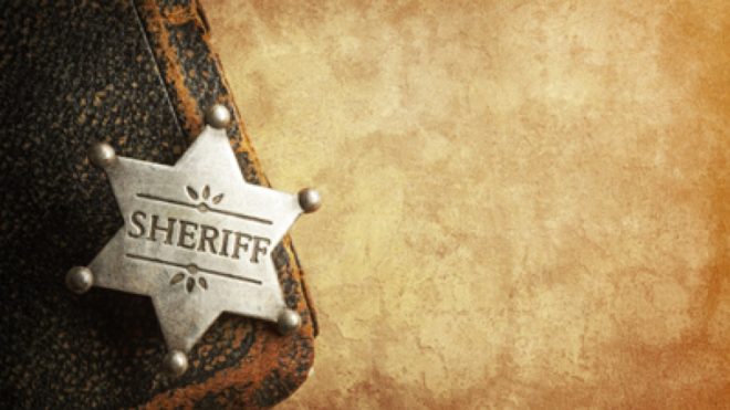On Being the New Sheriff