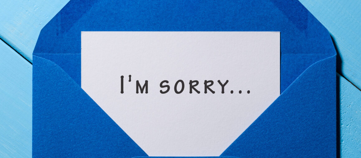 Give Yourself and Someone Else a Holiday Present… An Apology