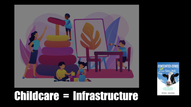 Childcare = Infrastructure